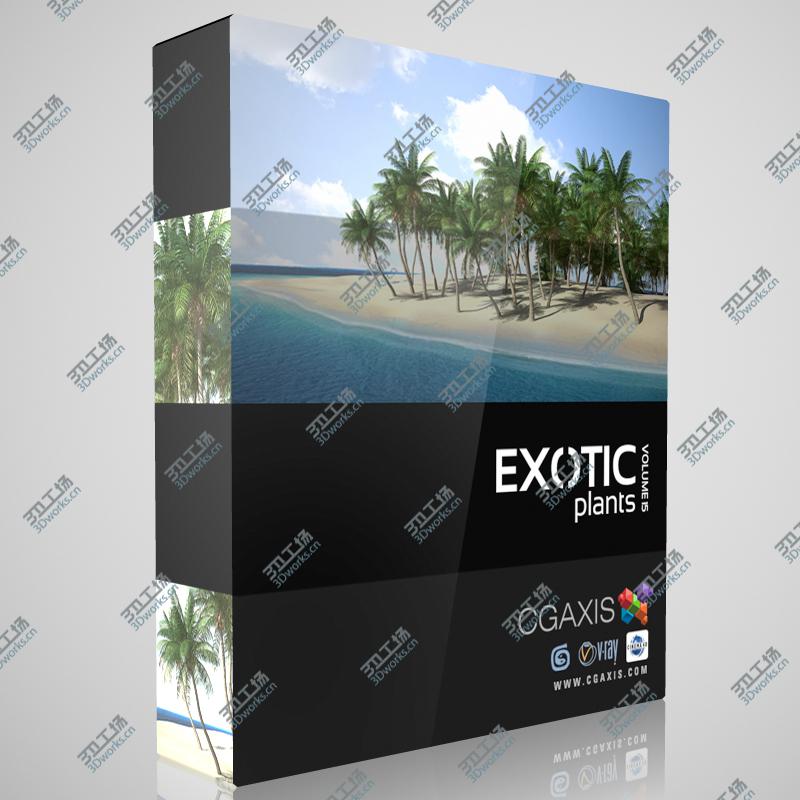 images/goods_img/20210319/CGAxis Models Volume 15 Exotic Plants/1.jpg